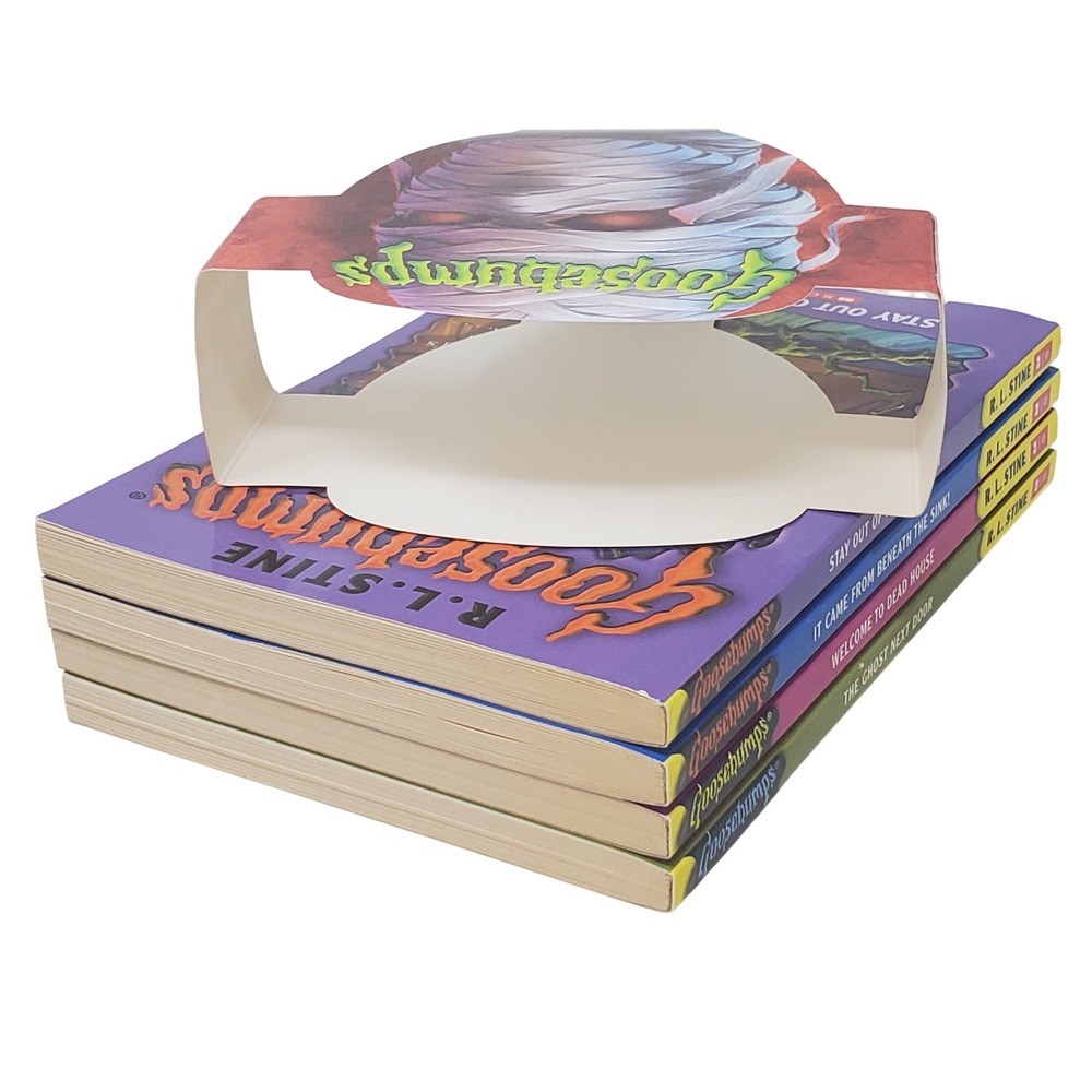 Goosebumps Books R.L. Stine 4 Book Set with Mummy Band Scholastic Paperbacks - Picture 2 of 13